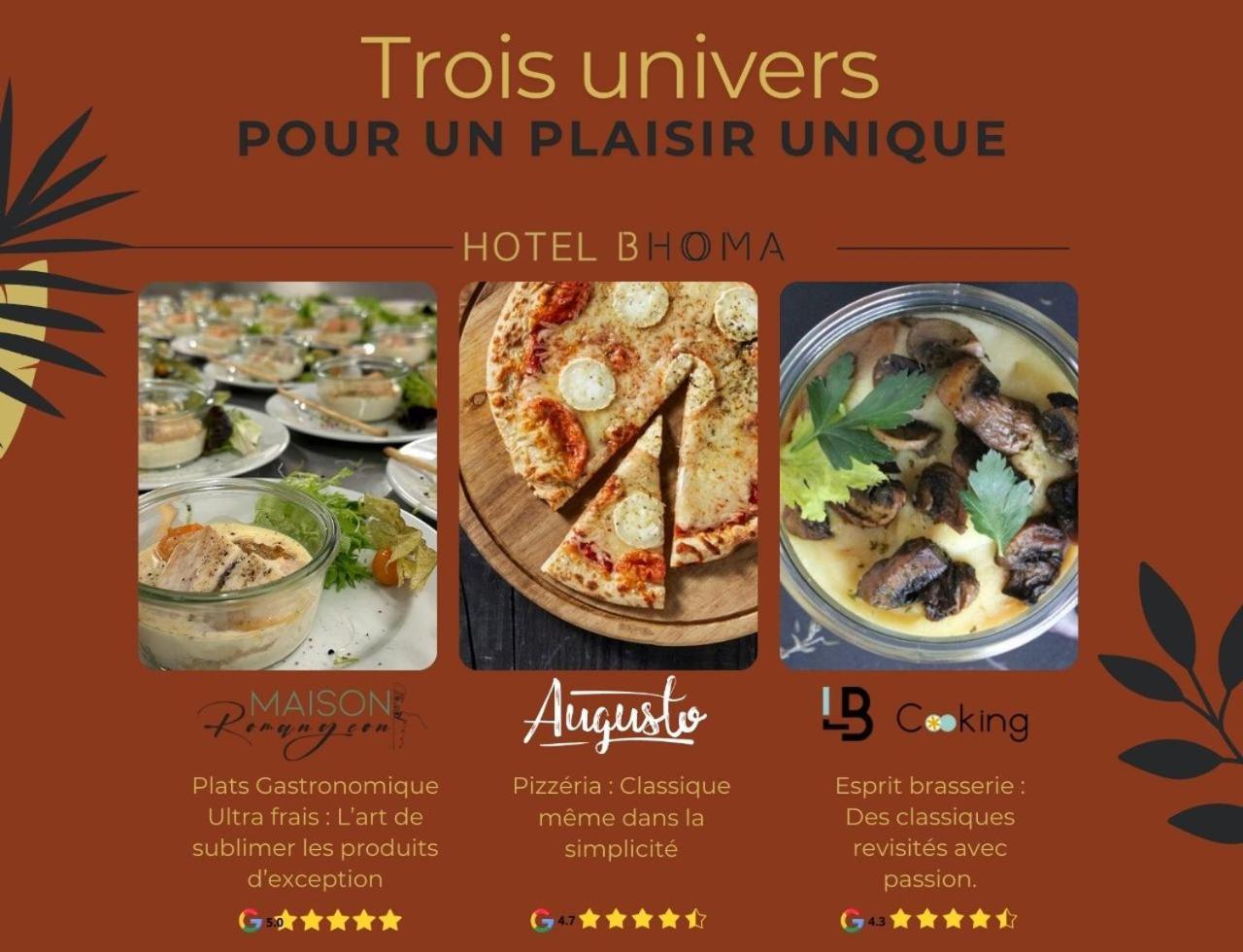 Bhoma Bourges - Hotel & Restaurant Екстер'єр фото